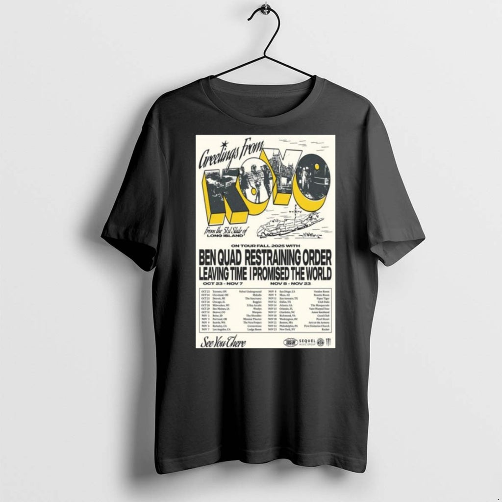 Top Premium Koyo Ben Quad Restraining Order Leaving Time I Promised The World Tour Fall