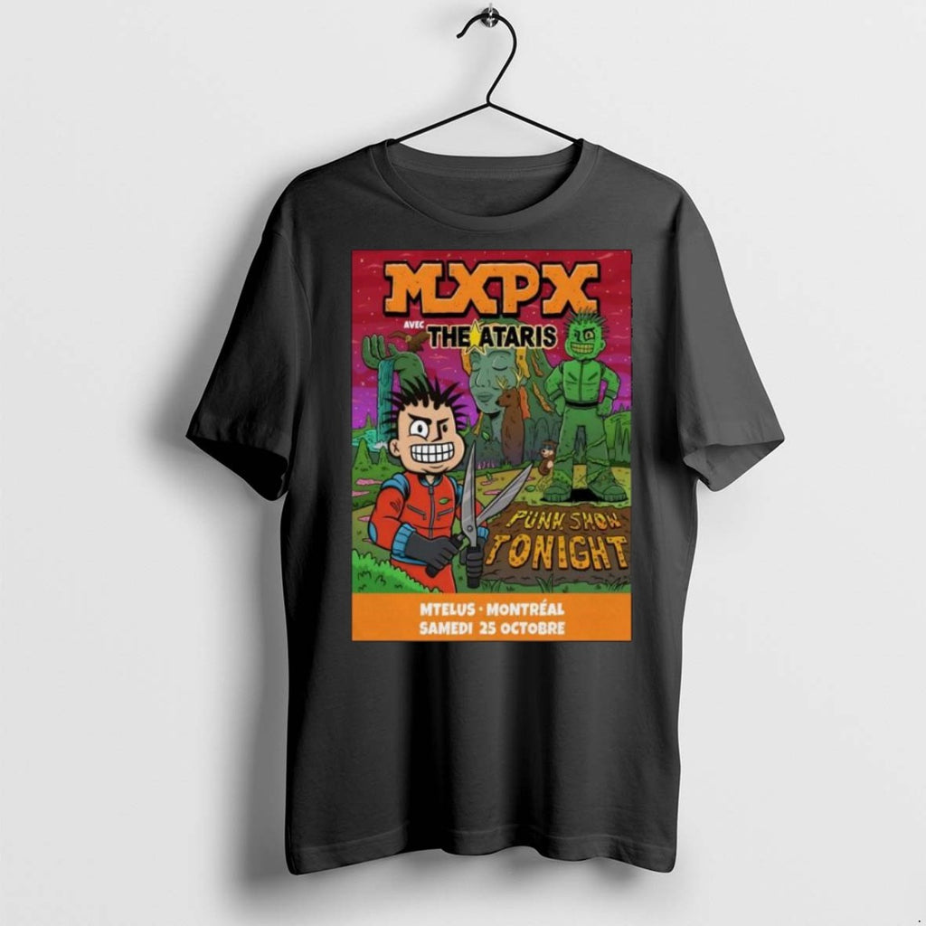 Premium Mxpx October 25 2025 Mtelus In Montreal Long Sleve T Shirts