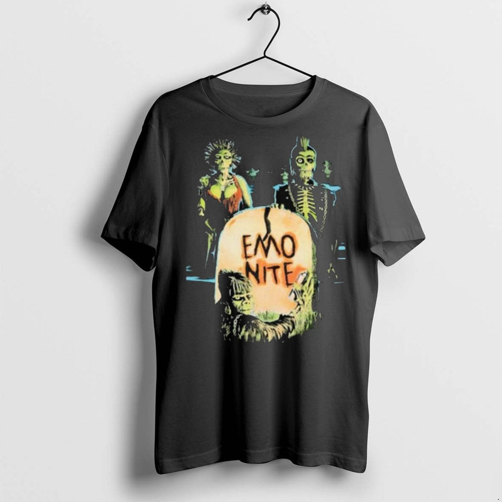 Premium Nite Of The Living Dead Emo Nite Long Sleve T Shirts