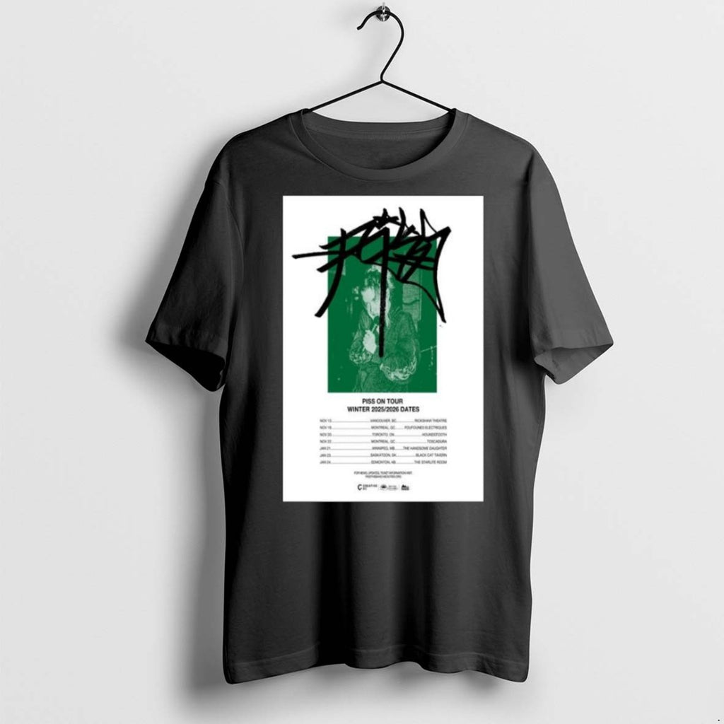Premium Piss Winter Tour 2025 2026 Long Sleve T Shirts