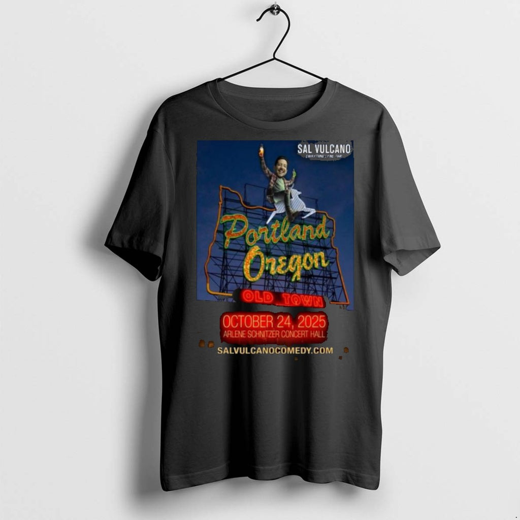 Top Premium Sal Vulcano Fall Tour 2025 Arlene Schnitzer Concert Hall Tour Long Sleve