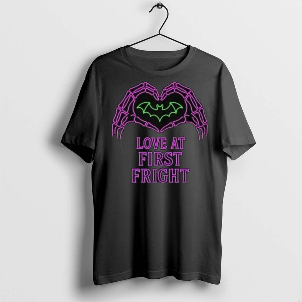 Premium Skeleton Hand X Bat Love At First Fright Long Sleve T Shirts