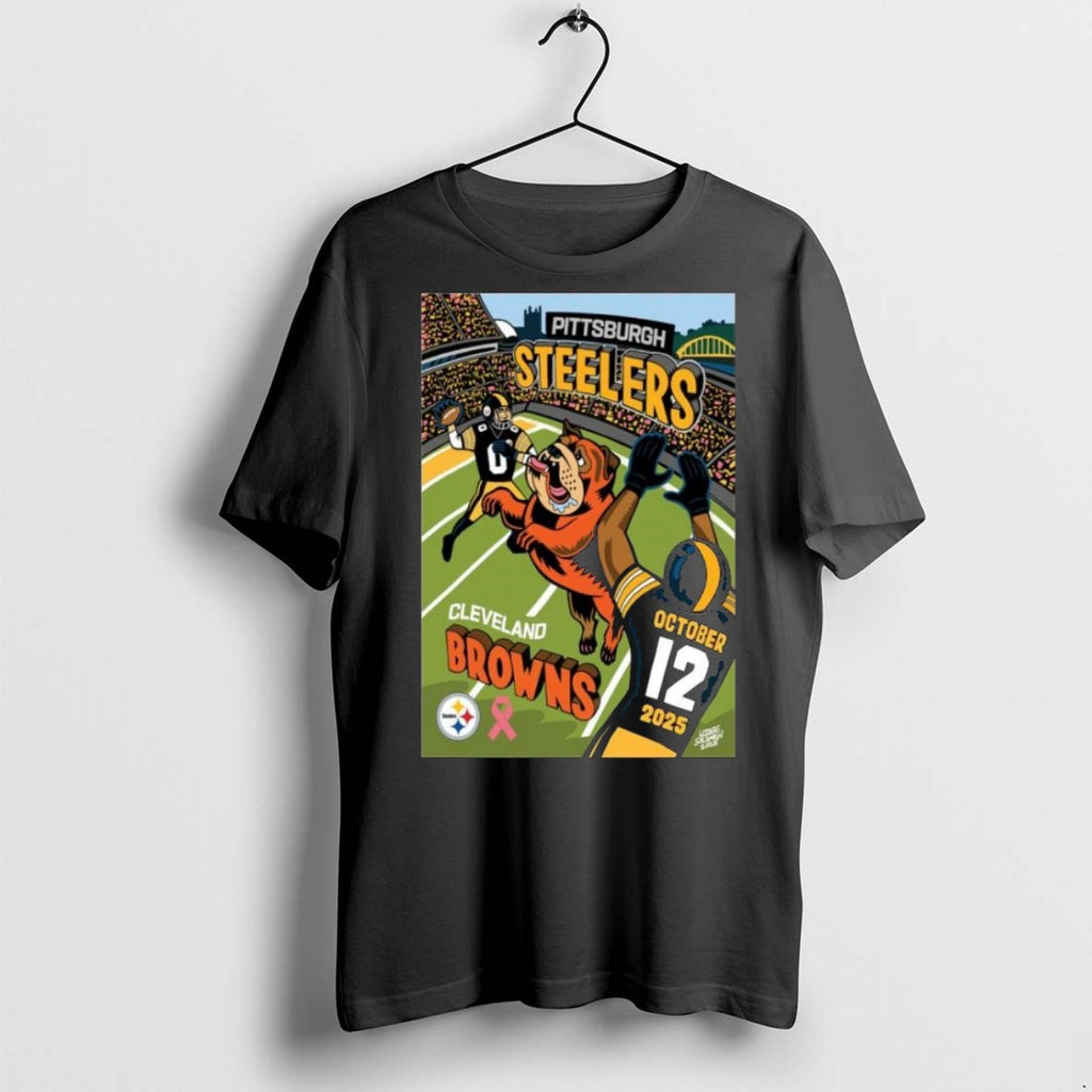 Top Premium Steelers X Browns Acrisure Stadium Pittsburgh Pa October 12 2025 Long Sleve