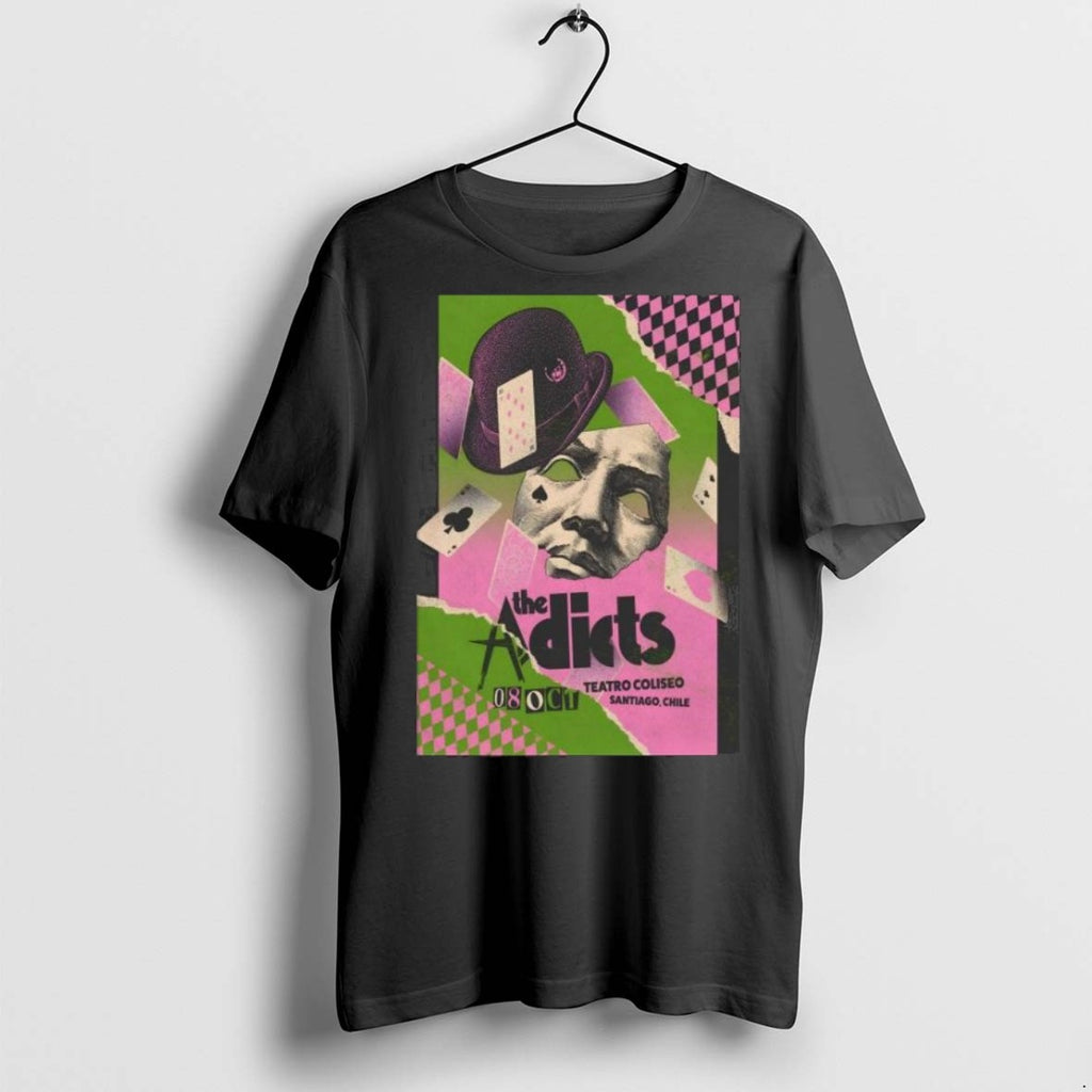 Premium The Adicts Santiago Tour On October 8 2025 Long Sleve T Shirts