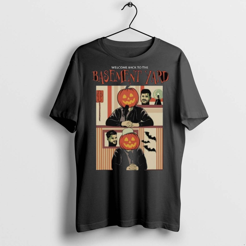 Premium The Basement Yard Pumpkin Heads Halloween Long Sleve T Shirts