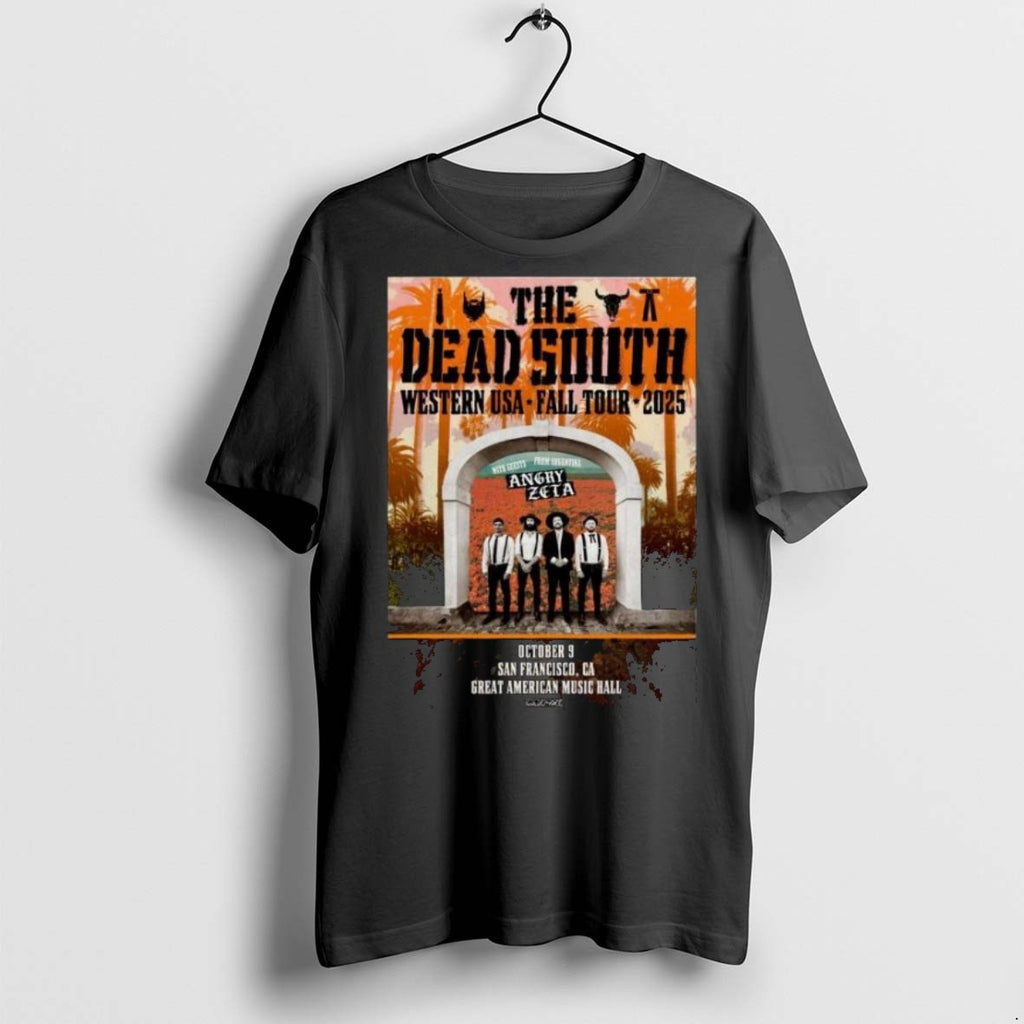 Top Premium The Dead South October 9 2025 The Warfield San Francisco Ca Long Sleve