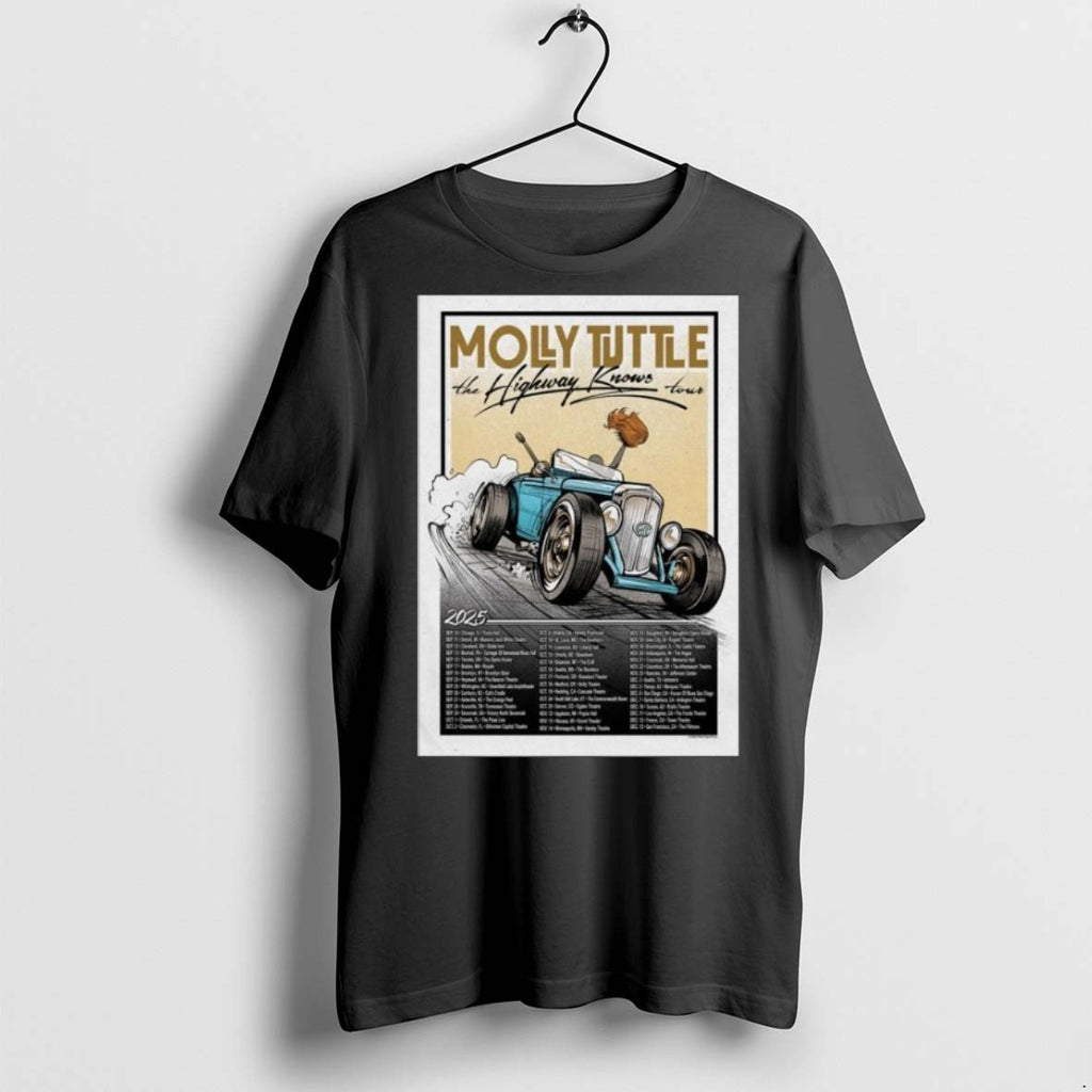 Premium The Highway Knows Tour 2025 Molly Tuttle Long Sleve T Shirts
