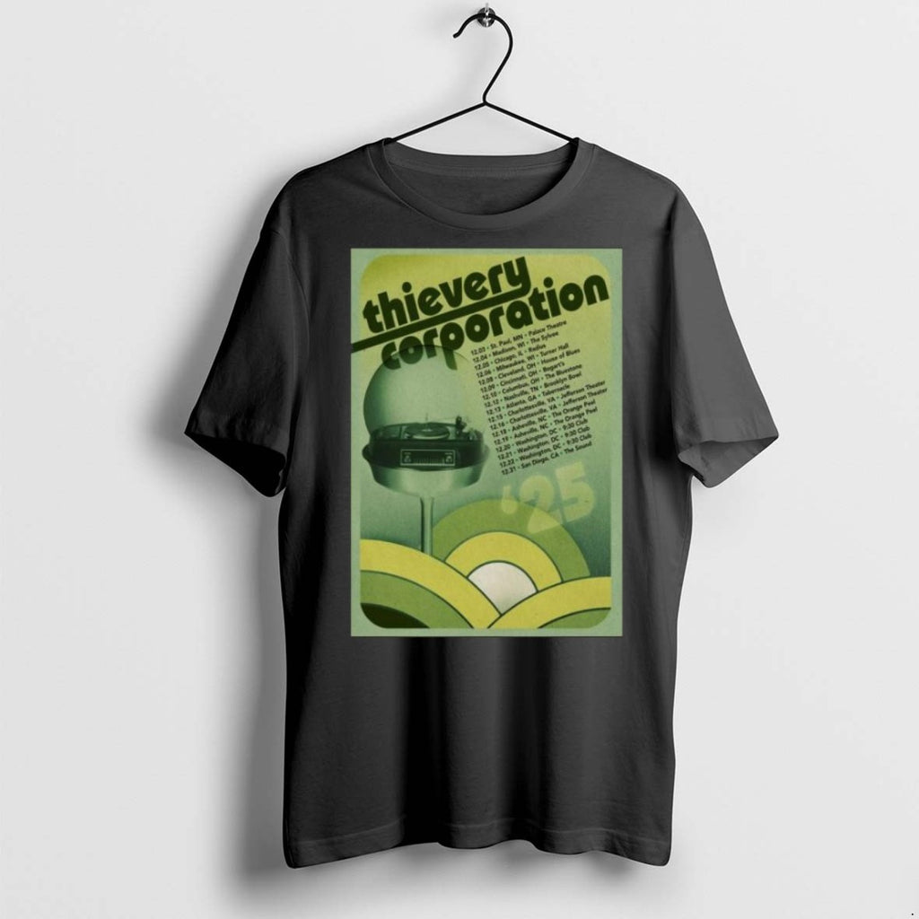 Top Premium Thievery Corporation Midwest And South American 2025 Tour Long Sleve T Shirts