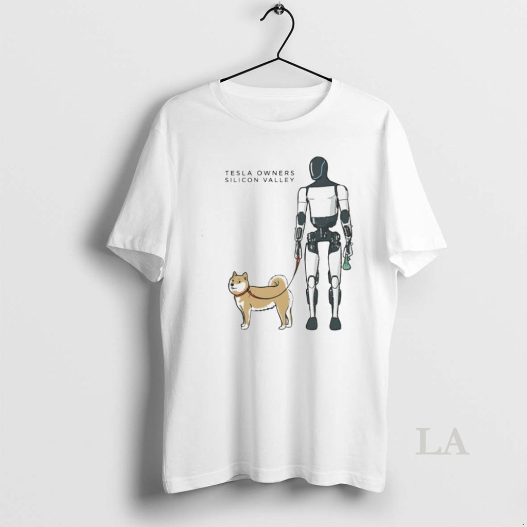 Top Tesla Owners Silicon Valley Robot With Dog