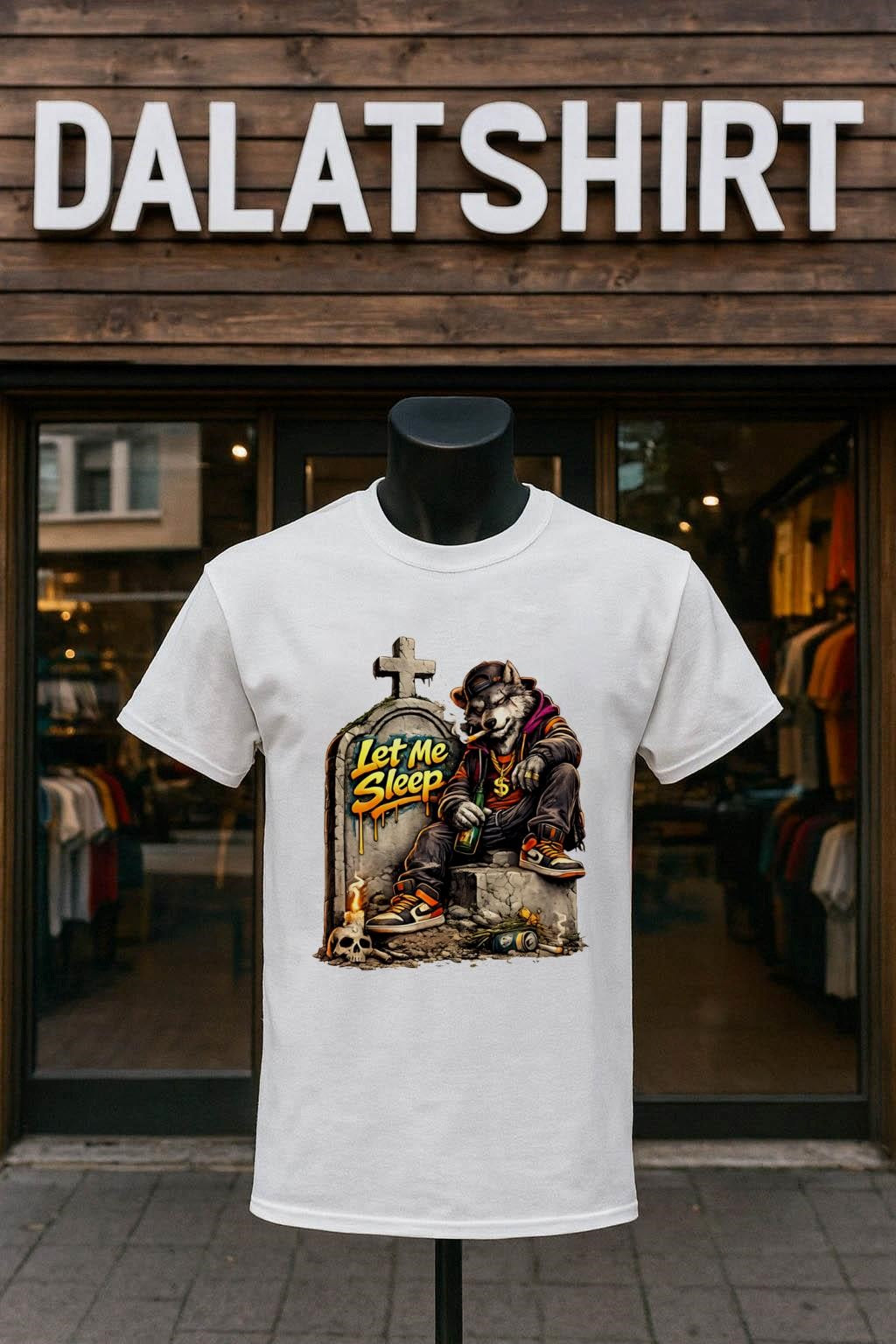 Wolf let me Sleep shirt