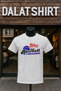 Topps Baseball Picture Cards with Blue Bat and Ball shirt