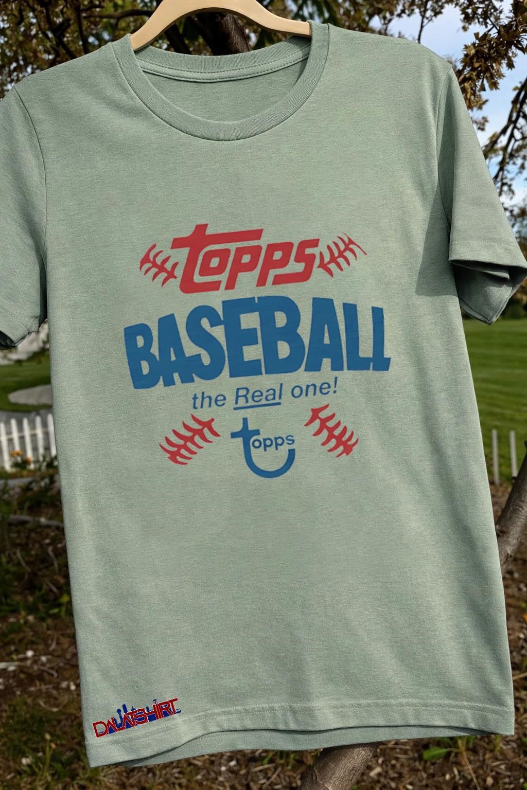 Topps Baseball the Real One Logo Graphic shirt