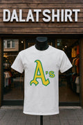 Topps Oakland Athletics A’s Logo Graphic Cotton shirt