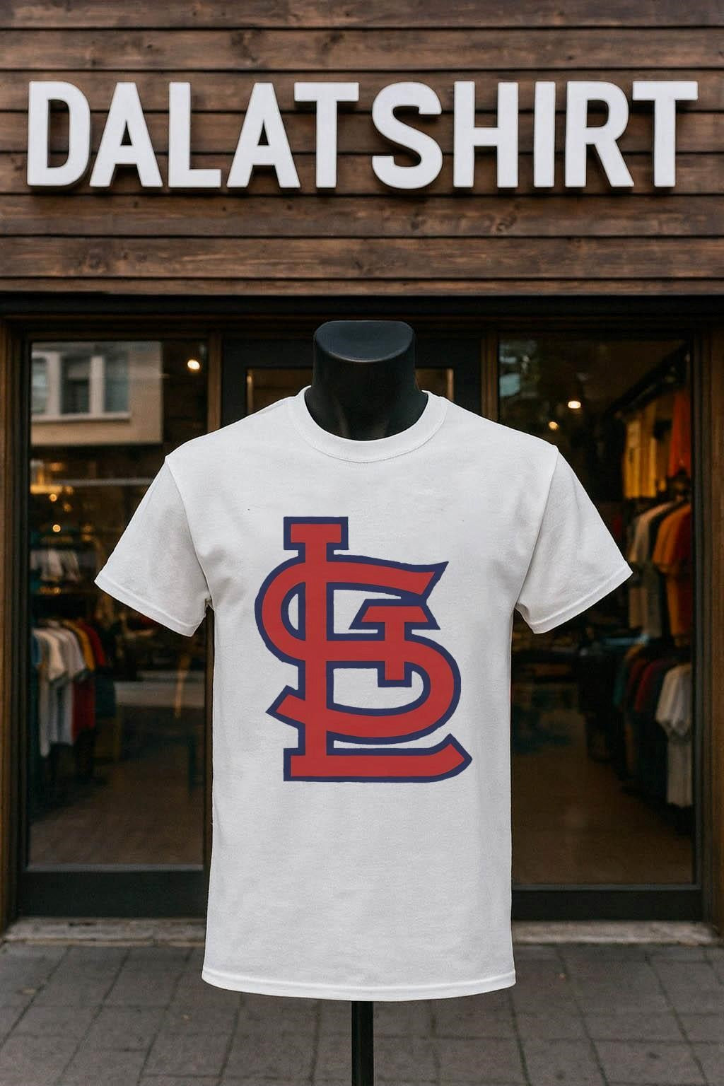 Topps St. Louis Cardinals SL Logo Graphic Cotton shirt