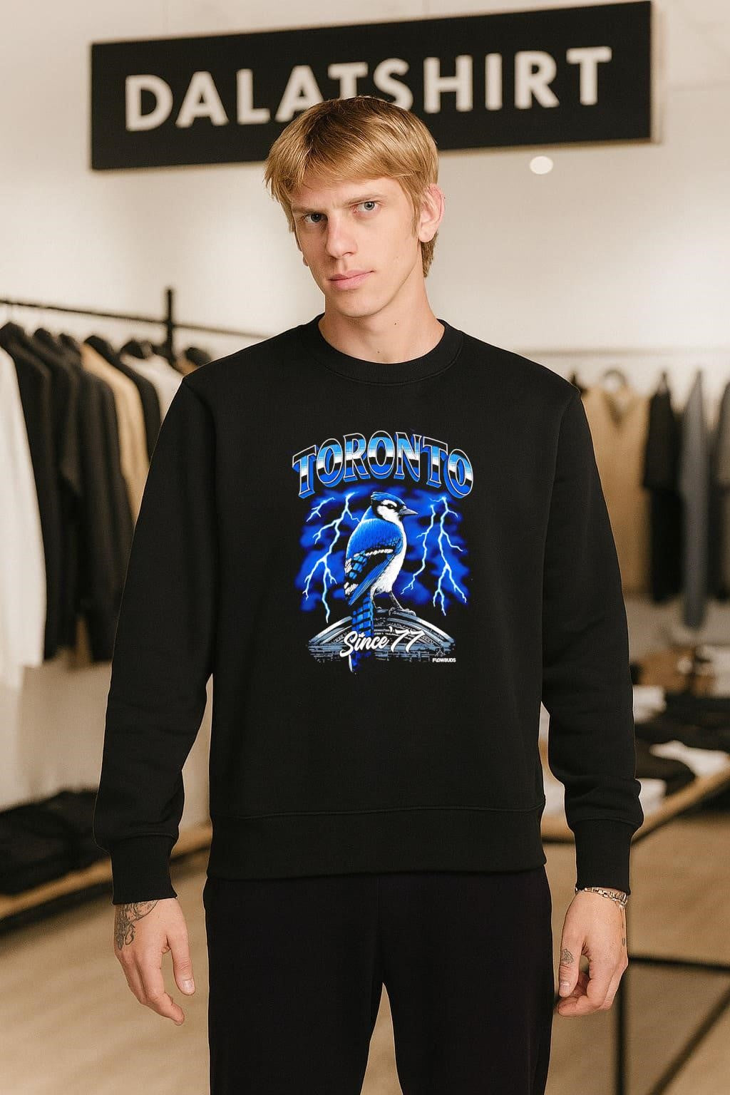 Toronto Blue Jay Since 77 Lightning Bolt shirt