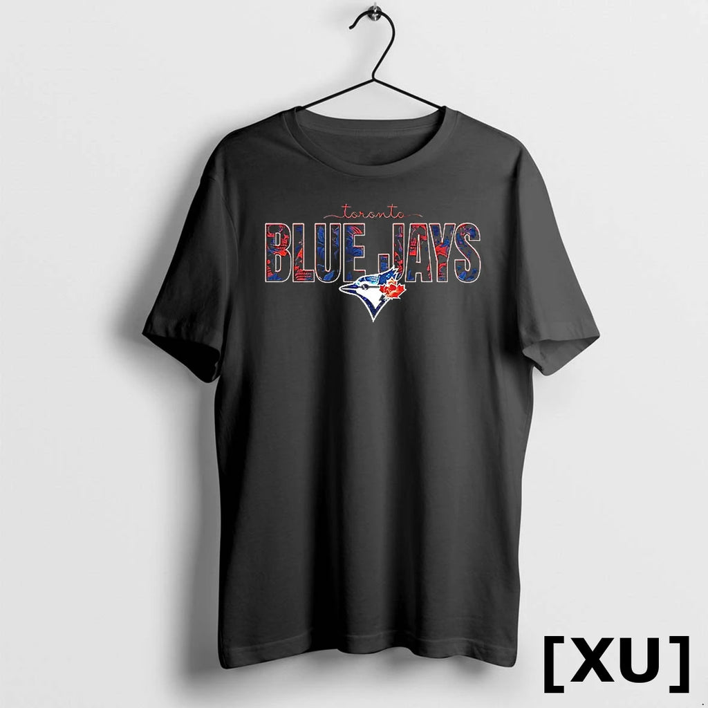 Toronto Blue Jays Skulls Floral Graphic Baseball Tshirts Sweater