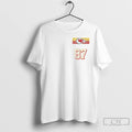 Travis Kelce Pregame 87 Chiefs Logo T Shirts