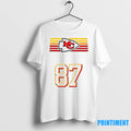 Travis Kelce Pregame 87 Chiefs Logo Tshirts Sweater