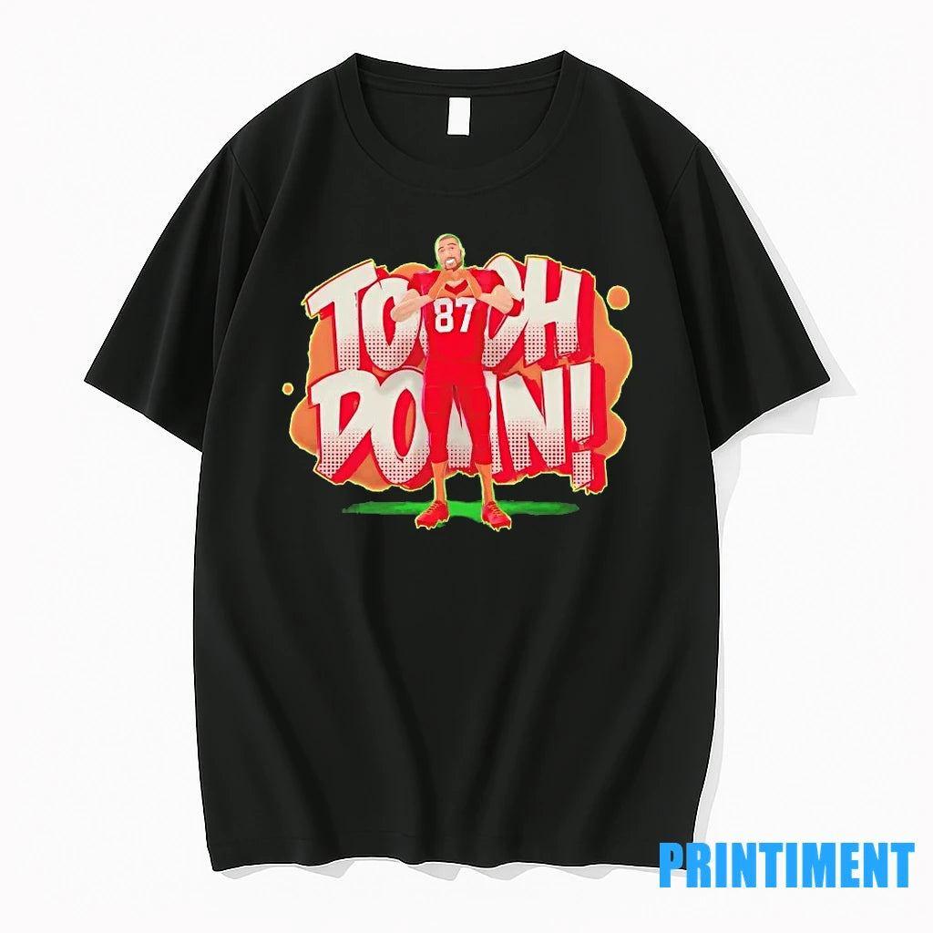 Travis Kelce Touchdown Celebration Heart Hands Tshirts Sweater