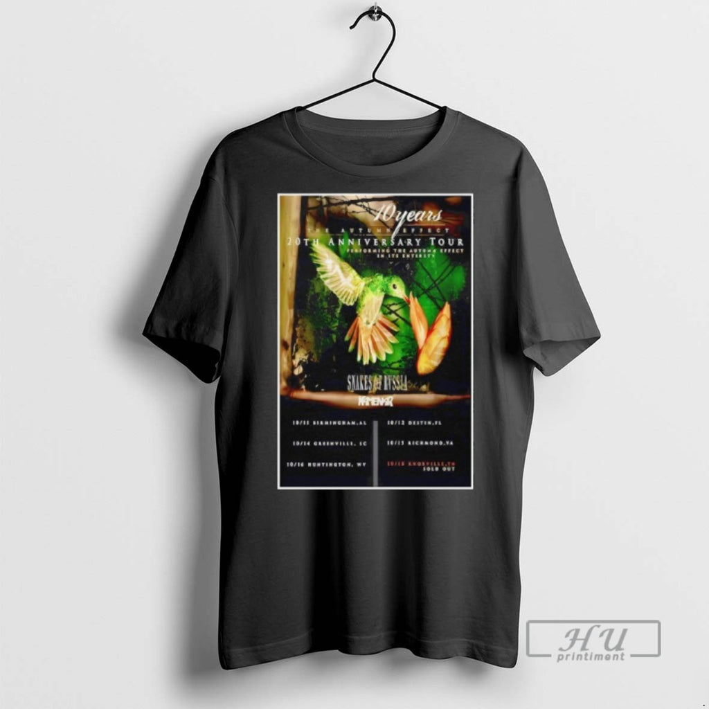 Trending 10 Years 20th Anniversary Tour 2025 October Graphic Tee Shirt Sweatshirt Hoodies