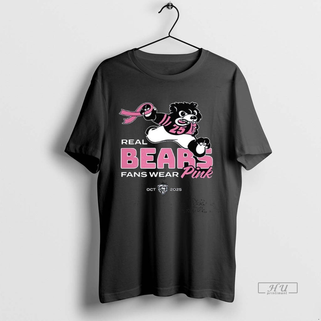 Trending 2025 Real Bears Fans Wear Pink Tee Shirt Sweater