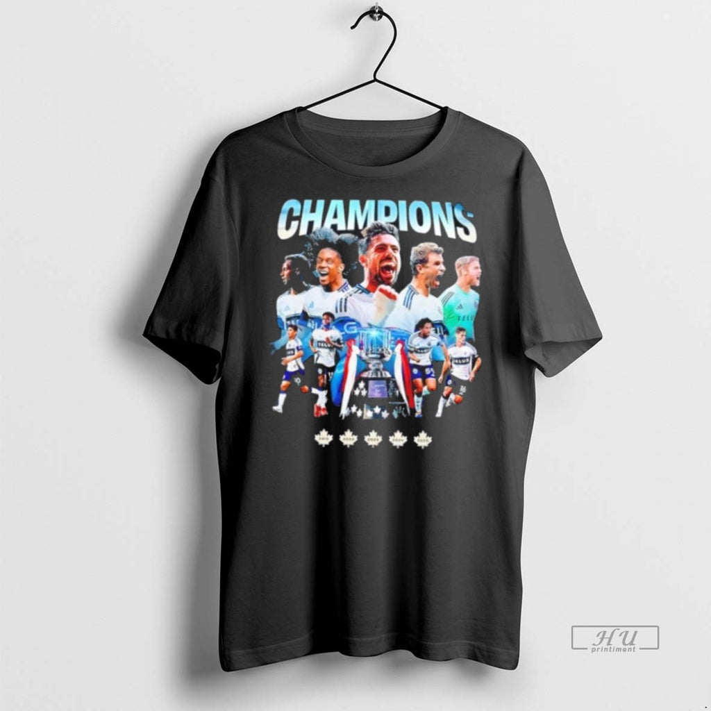 Trending 2025 Vancouver Whitecaps Fc Players Telus Canadian Champions 2 Sided Shirt Sweater