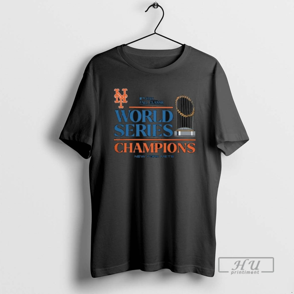 Trending 2025 World Series Champions Trophy Logo Graphic New York Mets Long Sleve T Shirts