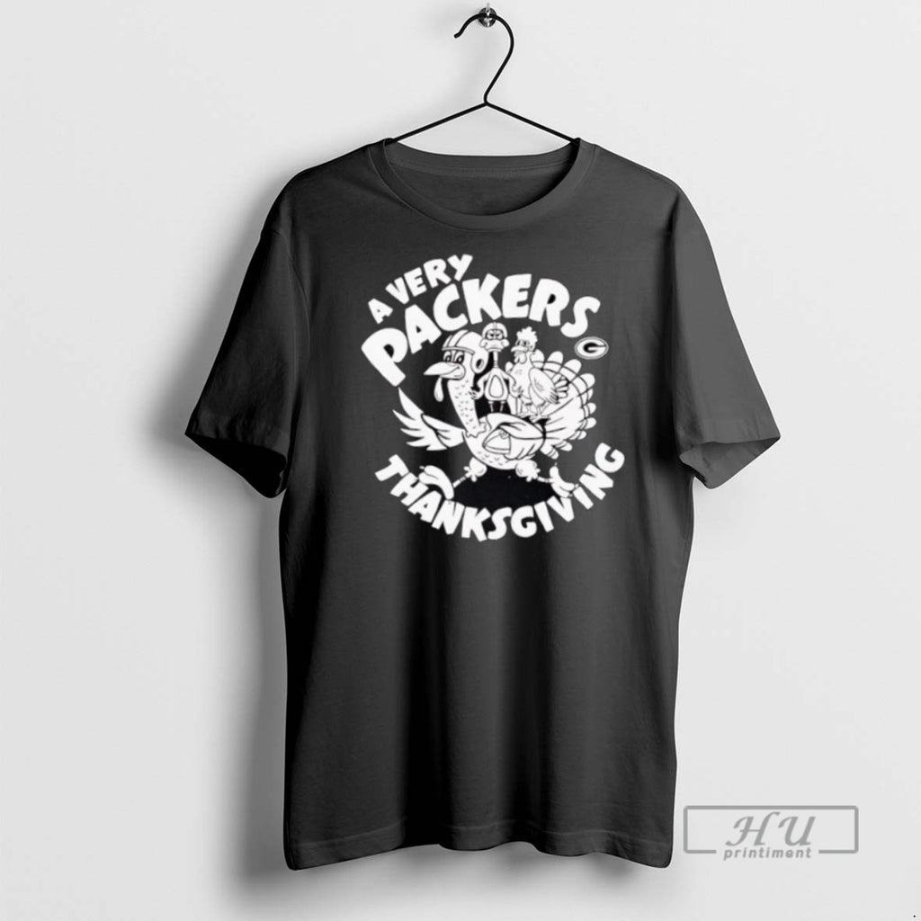 Trending A Very Packers Thanksgiving Turkey T Shirt