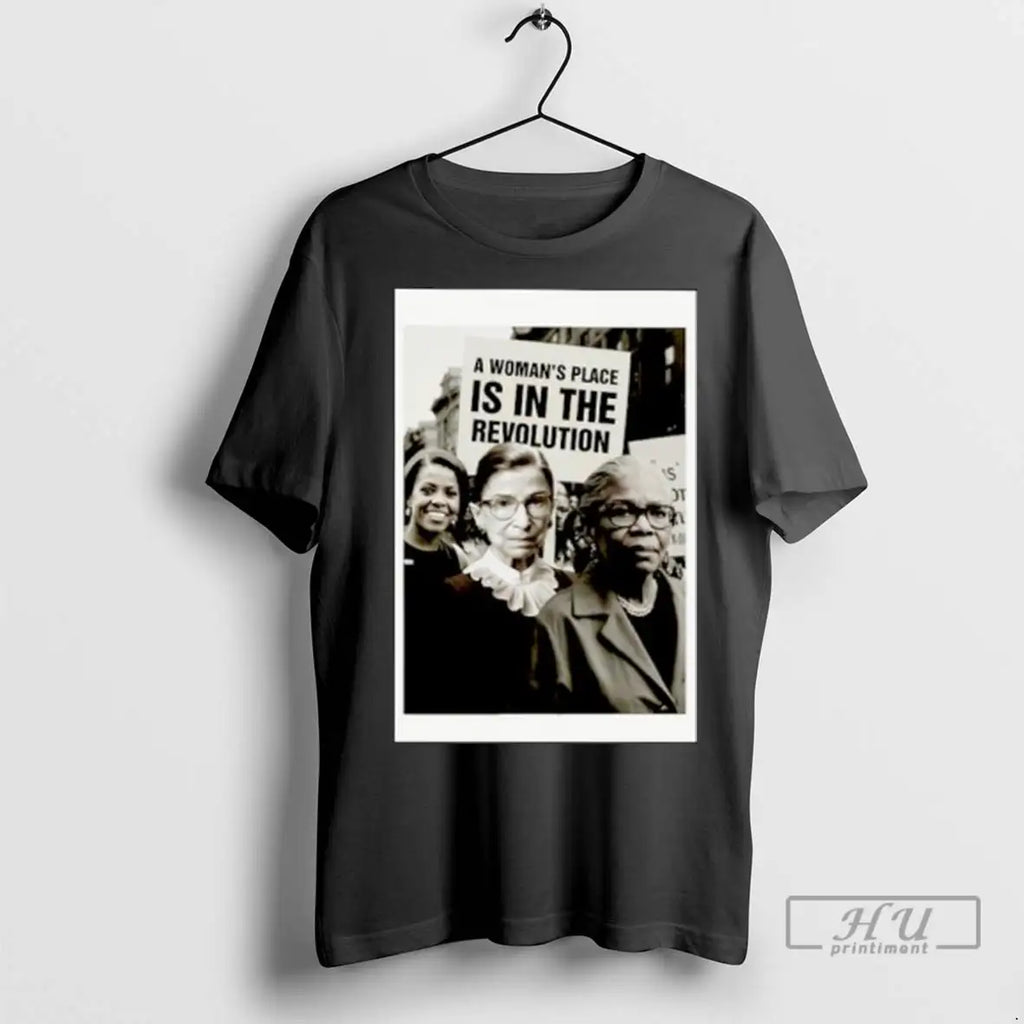 Trending A Womans Place Is In The Revolution Ornaments T Shirts