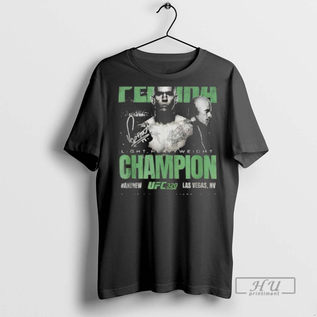 Trending Alex Pereira Ufc 320 Andnew World Light Heavyweight Champion 2025 T Shirts Sweatshirt Hoodies