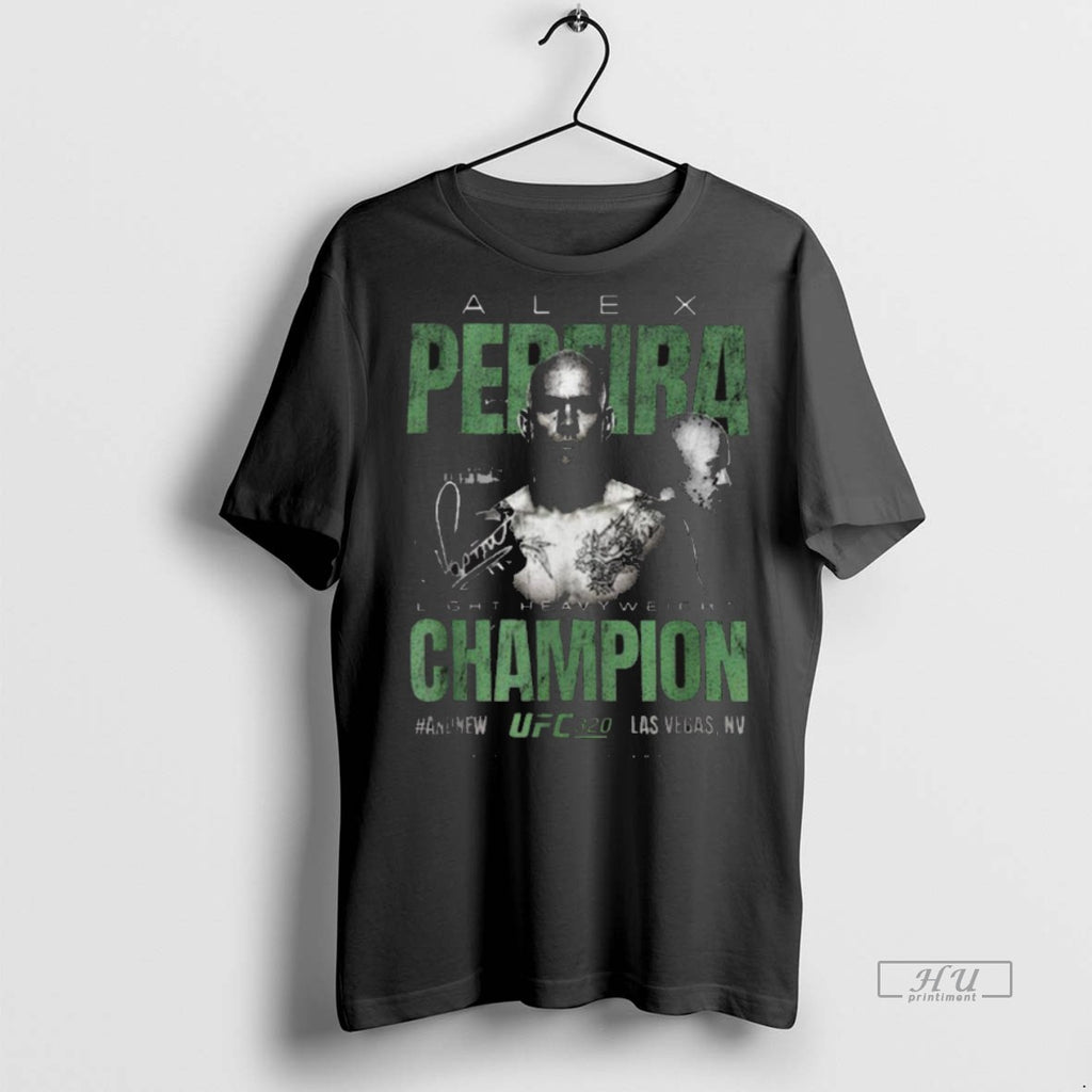 Trending Alex Pereira Ufc 320 Light Heavyweight Champion And New 2025 Las Vegas Nv Signature