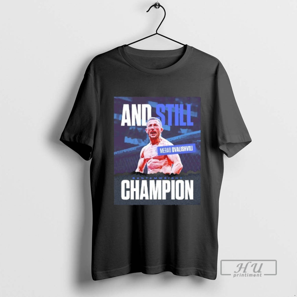 Trending And Still Bantamweight Champion Merab Dvalishvili Blackshirt T Shirts