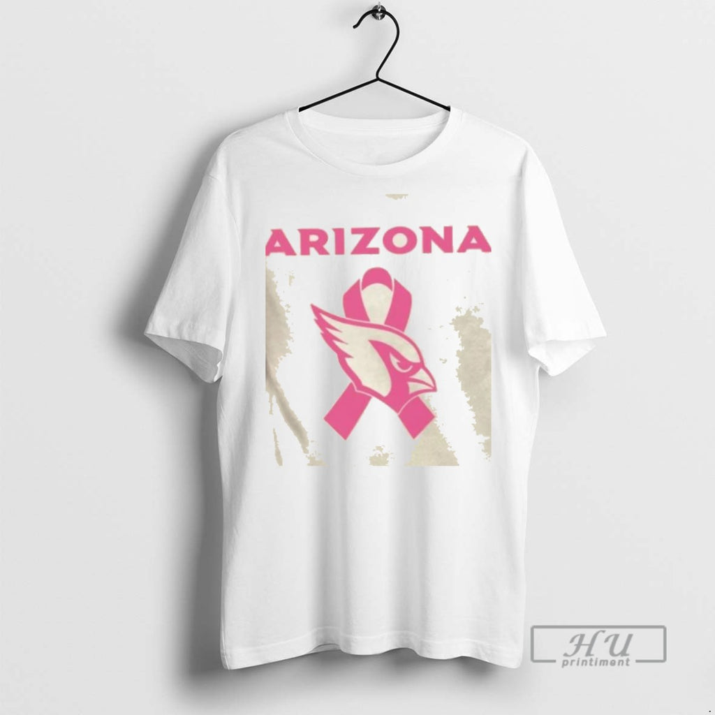 Trending Arizona Cardinals October Breast Cancer Awareness Month 2 Sided T Shirt