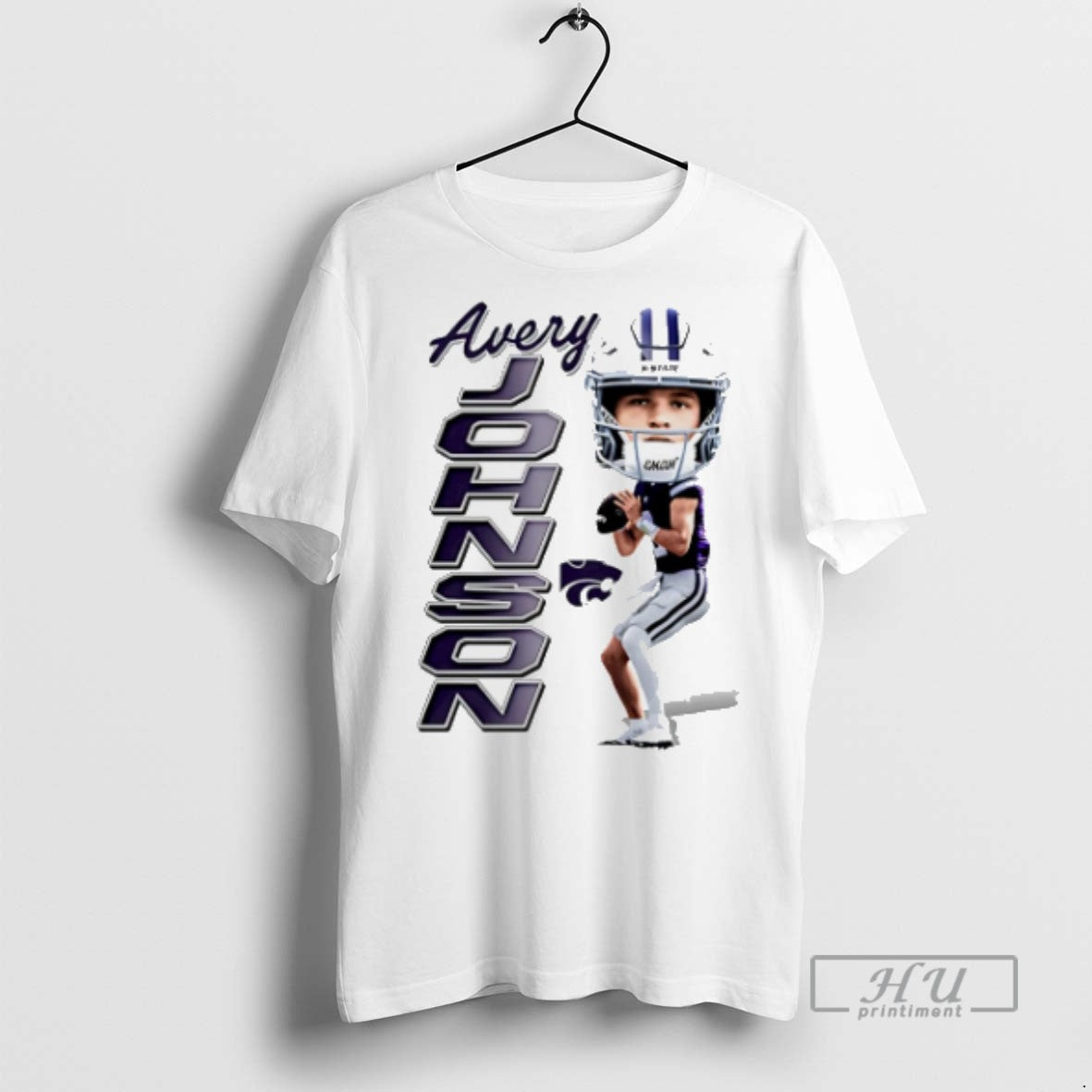 Trending Avery Johnson Kansas State Wildcats Caricature T Shirts Sweatshirt Hoodies