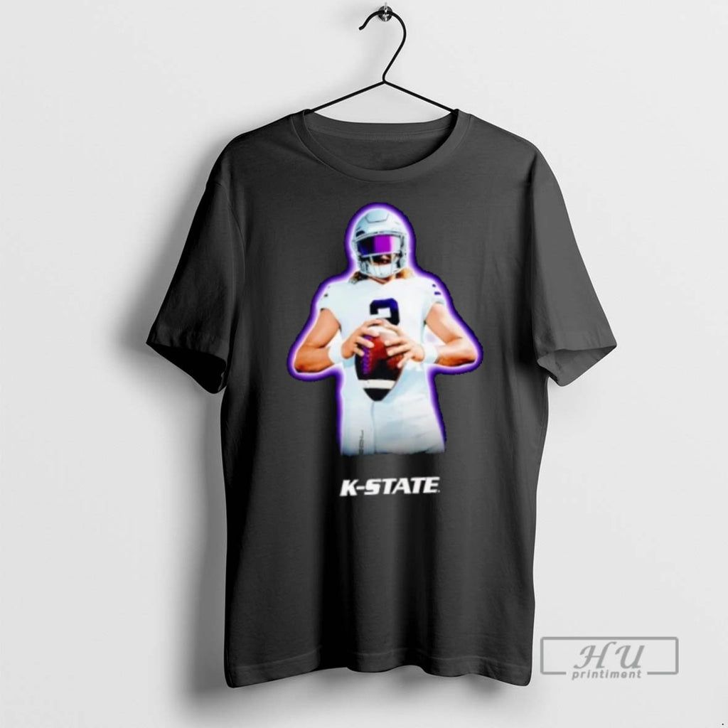 Trending Avery Johnson Portrait Kansas State Football T Shirt