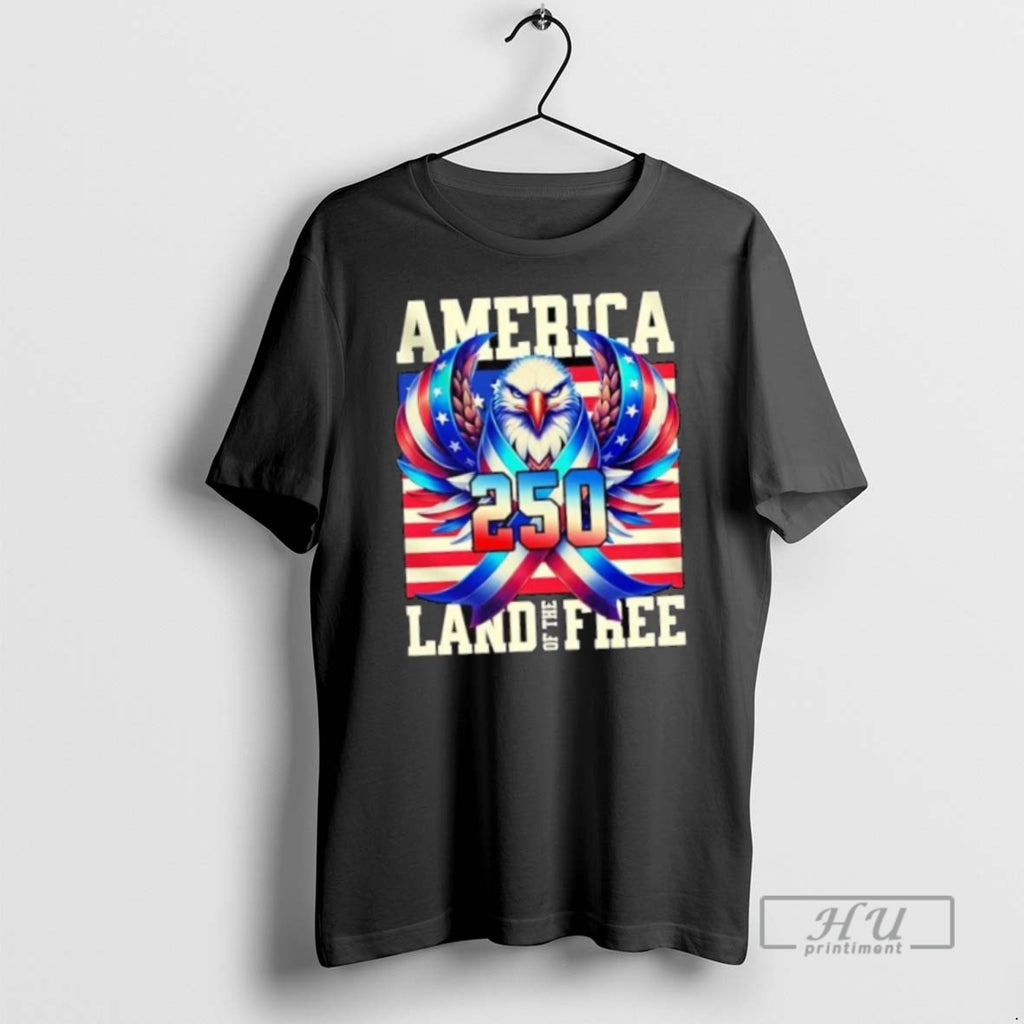 Trending Bald Eagle America 250 Years Land Of The Free T Shirt