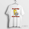 Trending Bart Drunk Cigs Dont Count T Shirts