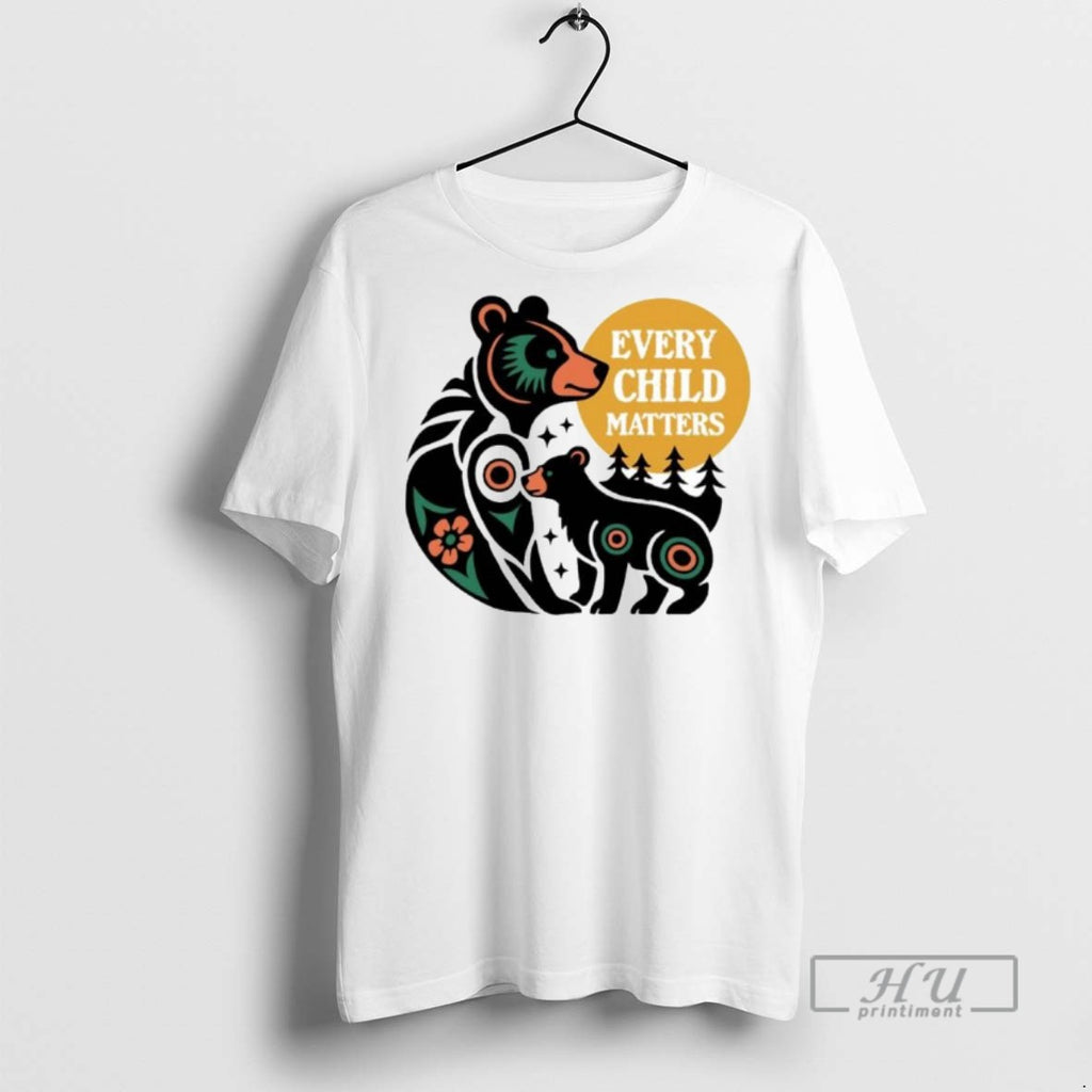 Trending Bears Every Child Matters Awareness Ornaments T Shirt