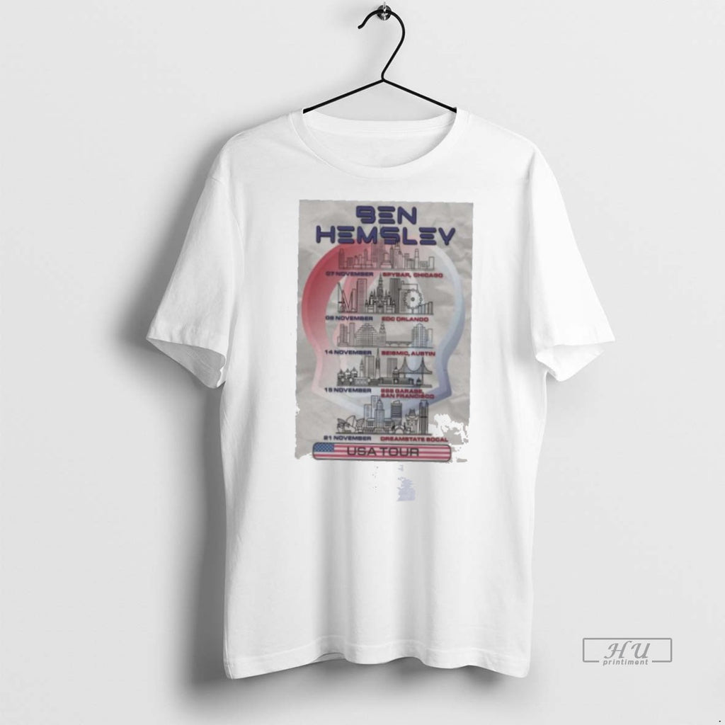 Trending Ben Hemsley American Tour 2025 Graphic Tee Shirt Sweater