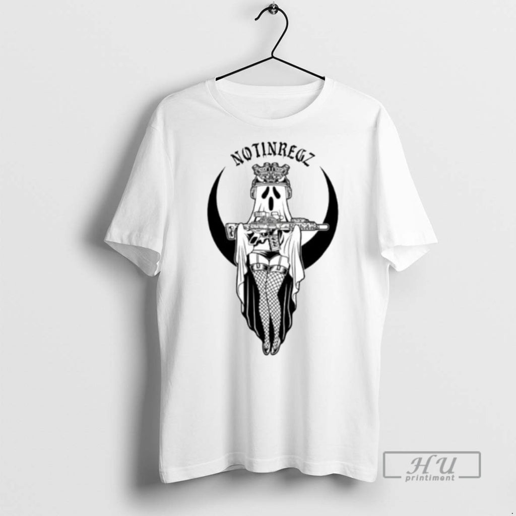 Trending Betty Boop Ghost Gun Ornaments T Shirt