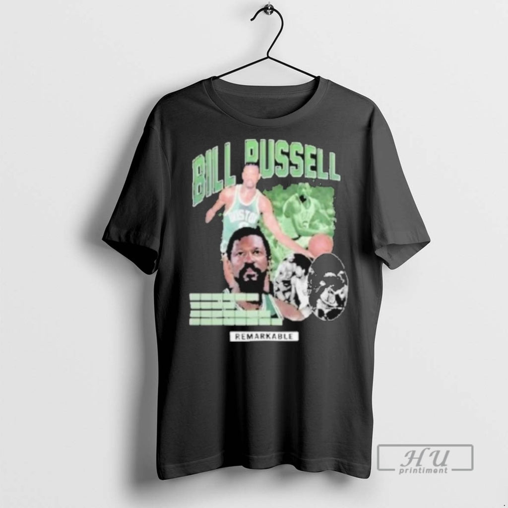 Trending Bill Russell Boston Celtics Player Remarkable Graphic 2025 T Shirt