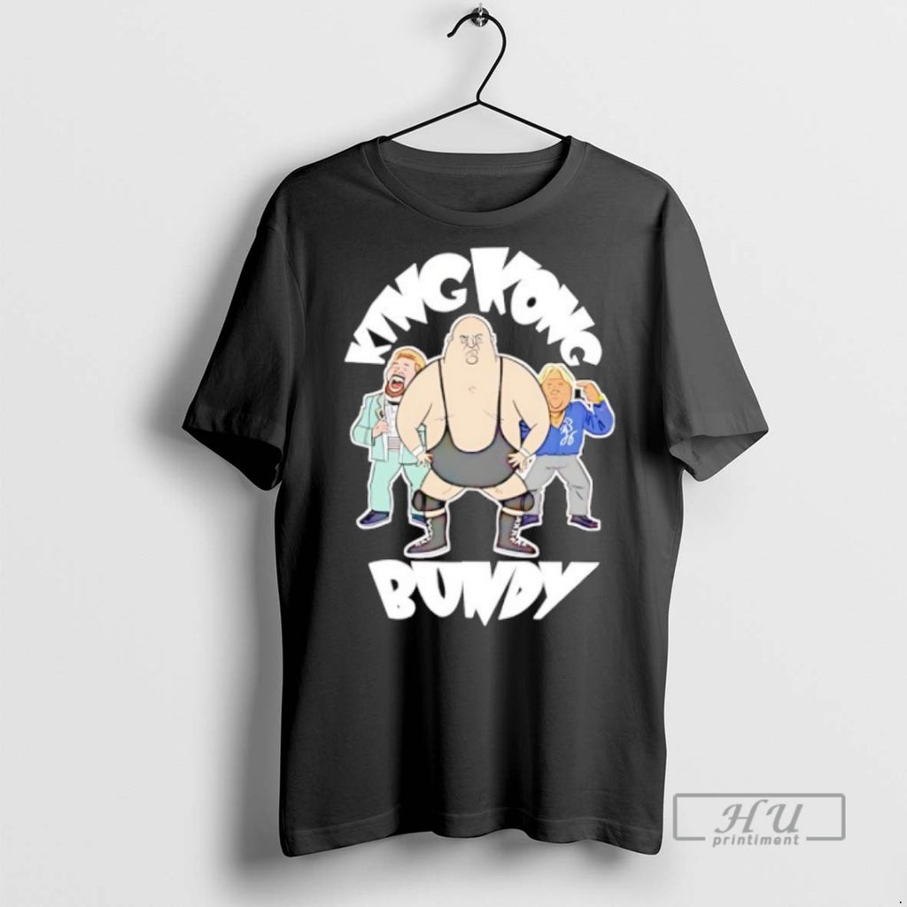 Trending Bobby Heenan King Kong Bundy Graphic Tee Shirts Sweatshirt Hoodies