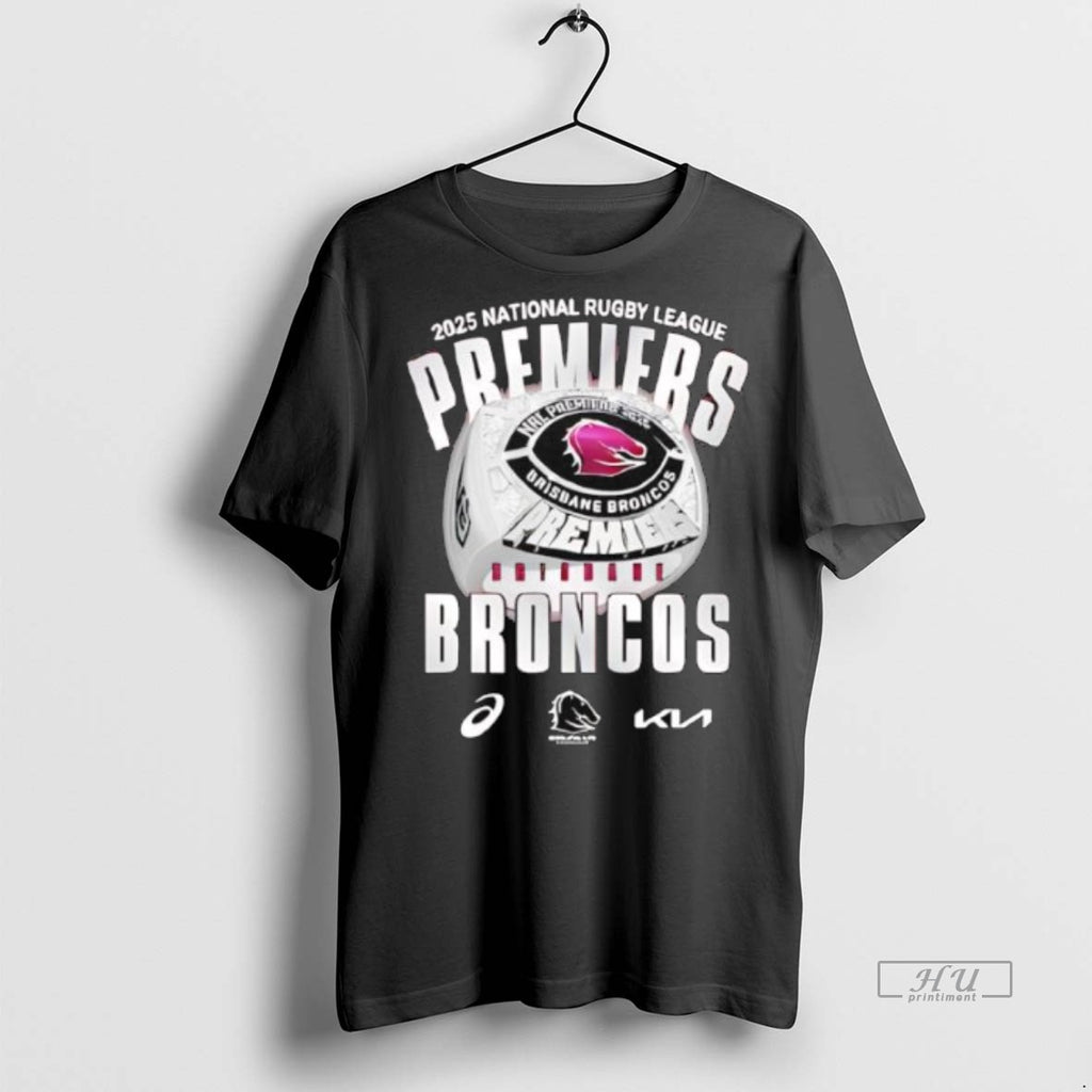 Trending Brisbane Broncos 2025 National Rugby League Nrl Premiers Logo Shirt Sweater