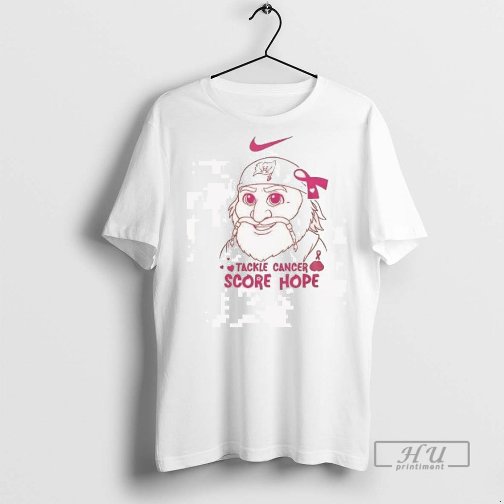 Trending Buccaneers Tackle Cancer Score Hope 2 Sided T Shirt