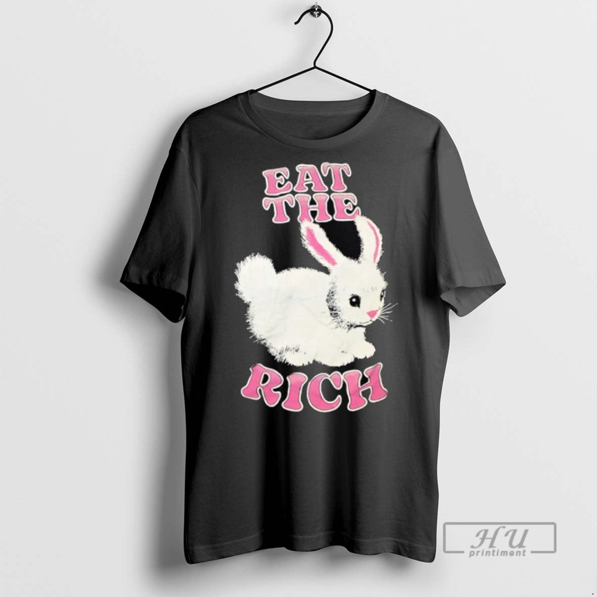 Trending Bunny Eat The Rich Graphic Tee Shirts Sweatshirt Hoodies