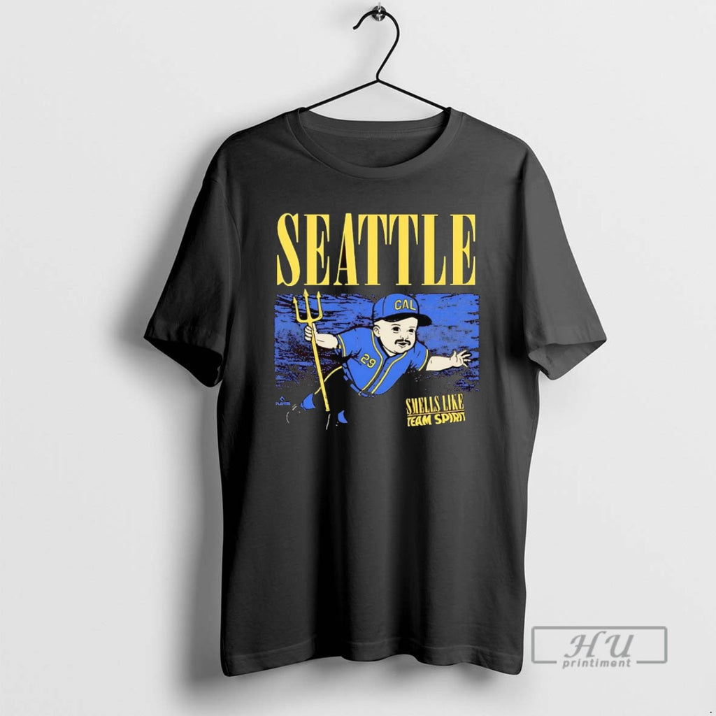 Trending Cal Raleigh Smells Like Team Spirit Seattle T Shirts