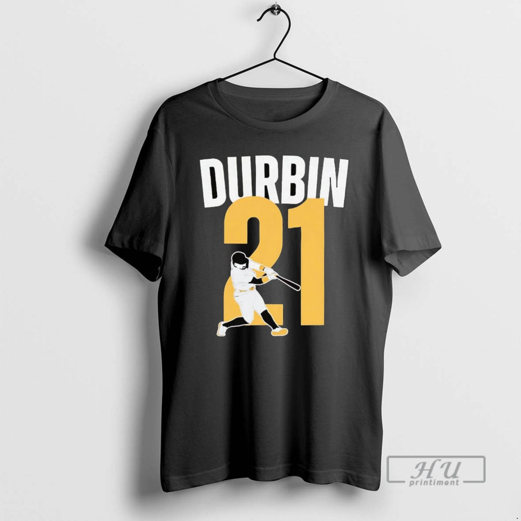 Trending Caleb Durbin 21 Batting Milwaukee Brewers T Shirts