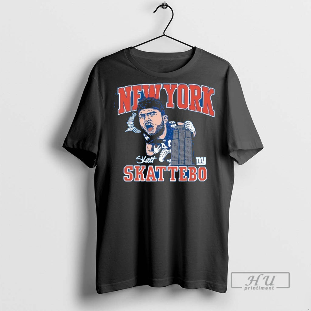 Trending Cam Skattebo New York Giants Caricature Graphic Tee Shirts Sweatshirt Hoodies