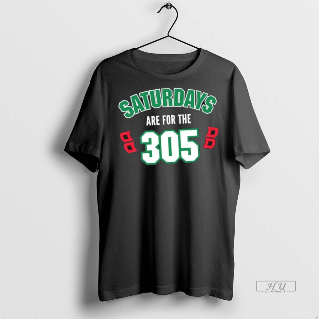 Trending Canes Saturdays Are For The 305 State Champions Shirt Sweater