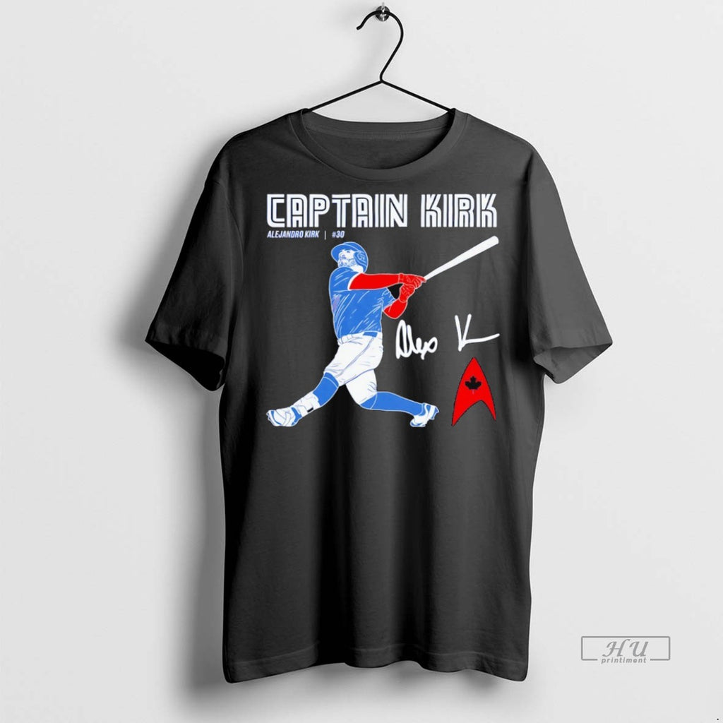 Trending Captain Kirk Toronto Blue Jays Alejandro Kirk 30 Signature Shirt Sweater